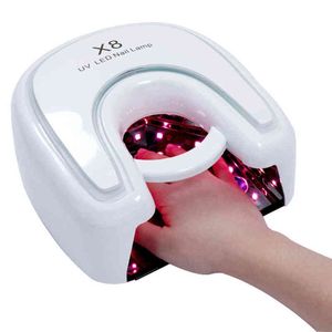 UV LED Lamp Nail Dryer LED Ice Lamp for Drying Gel Polish Auto Sensor Manicure Tools Portable Nail Light Therapy Machine