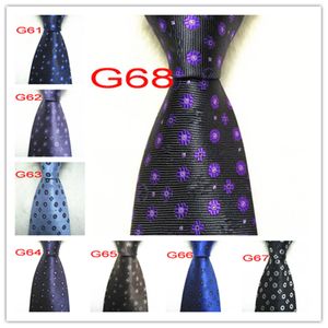 Men Classic Stripe Tie Fashion Plant Flower Pattern Design Ties Mens Business Neckwear Skinny Grooms Necktie for Wedding Party Casual Ties N-6