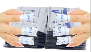 Ny Gel Lacquer Nail Polish Foil Easy Remover Cleaner Wraps Acetone Kit Gratis frakt DHL