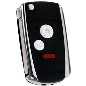 New Keyless Entry Smart Remote Key Fob Shell Case for Honda Fit Odyssey Civic CR Z Ridgeline Insight Replacement panic Buttons No Chip