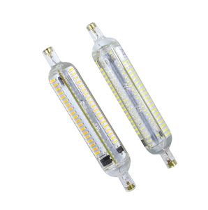 Nowy silikonowy R7S LED LED W W W SMD V mm mm IP65 szklana żarówka LED stopnia Wymień lampa halogenowa