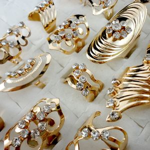 goldring styles für männer großhandel-Mix Stil Zinklegierung vergoldet Bandring einstellbarer Zehenring für Frauen Männer Großhandel Schmuck Ringe LR475