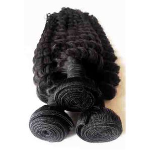 Brazilian Peruvian Malaysian Indian human Hair Deep wave kinky Curly Natural Color inch cheap weave Unprocessed A good quality