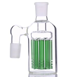 Hookahs arms tree ash catcher degrees for bongs glass water pipe bubbler have blue and green