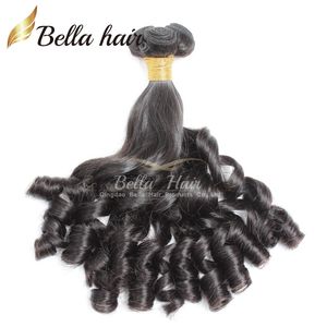 Bella Hair a Funmi Baby Curly Peruwiański Włosy Spring Curl Loose Fale Naturalne Czarne Rozszerzenie Nieprzetworzone Wątek