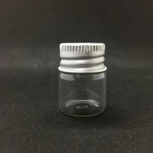 Wholesale clear glass bottles screw cap for sale - Group buy 5ML Clear Glass Bottles Message Wishing Candy Makeup Cosmetic Sample Bottles Jar Essential Oils Vial Container With Aluminium Screw Cap