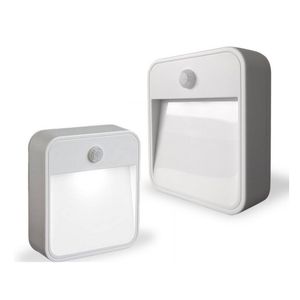 Fabrieksprijs ABS LED Sensor Motie LED Licht Nacht Batterij Gemeenschappelijk Motion Sensing LED stick Anywhere Nightlight Bathroom Flush Lamp