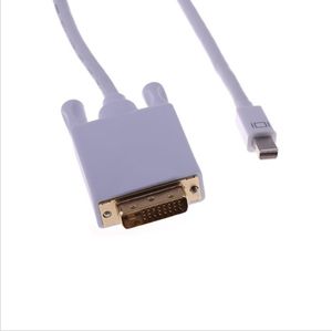 macbook pro mini großhandel-1 m Mini DisplayPort DP Anzeigeanschluss M zu DVI Adapterkonverter Kabel für MacBook Pro