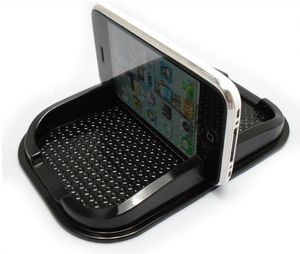 Wholesale pad holders resale online - 50pcs Multi functional car Anti Slip pad PU gel Mobile Phone Shelf Non slip Mat For GPS IPhone Cell Phone Holder