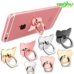 Universal Plastic Finger Grip Ring Holder Lazy Buckle Degree Mobile Phone Folding Stand for IPhone XS Max Huawei Xiaomi Expanding Bracket