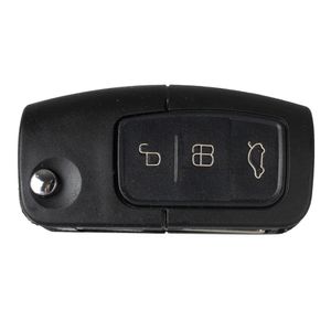 Gegarandeerd Knoppen Vervanging Keyless Remote FOB Autosleutel Shell Case voor Ford Focus Fiesta C MAX KA Refit gratis verzending