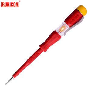 Japan Rubicon Märke Elektriska verktyg RVT Testpenna V LED spänningsbevis PEN diameter mm slitsad VDE Godkänd