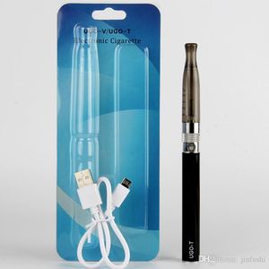 electronic cigarette vaporizer china toptan satış-Mikro USB Şarj Blister paketi Çin Doğrudan ile Vape Buharlaştırıcı eGo UGO T H2 Başlangıç Seti UGO T MT3 Evod Vape Kalem Elektronik Sigaralar