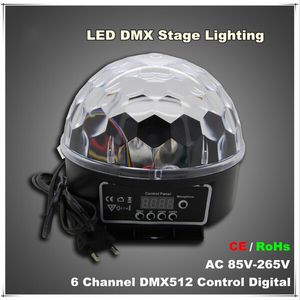neue dj leuchten großhandel-2016 neuheiten Kanal DMX512 Control Digital LED RGB Kristall Magic Ball Effektlicht DMX Disco DJ Bühnenbeleuchtung