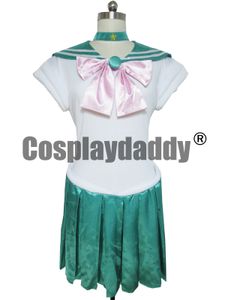 Wholesale sailor moon cosplay resale online - Sailor Moon Serena Lita Kino Jupiter Green Cosplay Costume