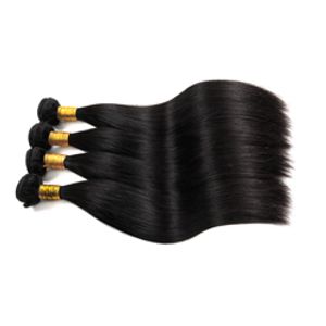 Wholesale chinese unprocessed hair for sale - Group buy Brazilian virgin Hair Straight Indian remy hair weave extension inch Factory Unprocessed A Chinese human hair