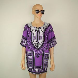 Boho Kobiety Letnia Sukienka Hippie Punk Tradycyjne Dashiki Top Shirt Sukienki dla Afrykańskiej Odzież Plus Rozmiar
