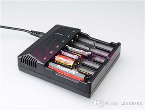 use o carregador de bateria venda por atacado-Confiança original fogo TR digital carregador de carga da bateria trustfire com Slots com AU EUA UE REINO UNIDO plugue PK tr j18 tr tr tr DHL