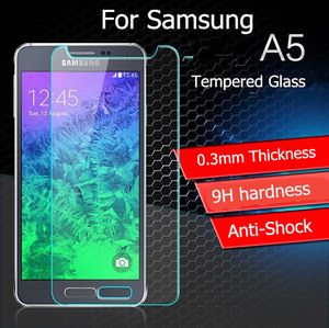 Wholesale glass screen a3 resale online - 0 mm D For Samsung Galaxy A3 A5 A7 Samsung S7 S6 S5 S4 Tempered Glass Screen Protector For iphone S Iphone Explosion Proof Film