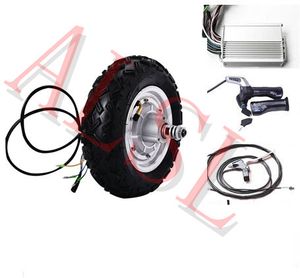 10 quot W24V electric skateboard motor electric brushless non gear hub motor disc brake electric scooter motor DIY kit