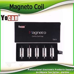 Originele Yocan Magneto Coil Ceramic Vervanging Wax Hoofd met Magnetische Cap Tool Pure Smaak Fit Magnetische WAP Kit Echt