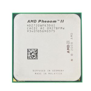 núcleos de cpu venda por atacado-AMD Phenom II X3 Processador Triple Core GHz Socket AM3 PIN W CPU Desktop