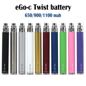 EGO C Twist Bateria Vision Elektroniczne akumulatory napięcia papierosów v mAh mAh mah Ego Kit Vertex Bogo Law