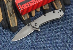 Kershaw TI Titanium Tactical Folding Mes Hinderer Design Flipper Camping Hunting Survival Pocket Mes Cr13Mov Utility EDC Collection