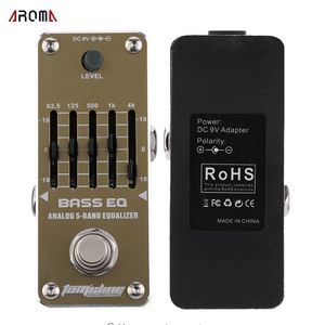 Wholesale guitar bass pedals resale online - AROMA AEB Bass Analog Band EQ Equalizer Electric Guitarra Guitar Effect Pedal With True Bypass