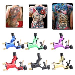 kits de pistola de tatuagem rotativa venda por atacado-Máquina de Tatuagem Rotary Dragon Tattoo Shader Liner Cores Assorted Tatoo Kits Gun Motor Abastecimento Para Artistas