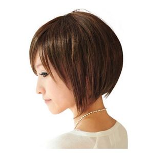 Köp grossist Flickor Kort Brunt Hår i Bulk från Kina Leverantörer 