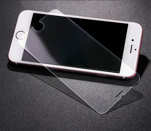 HD mm gehard glas voor iPhone S plus S SE C screen Protector Gemakte beschermende filmreinigingsset