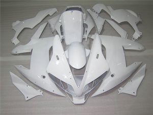 ingrosso bianco personalizzato yamaha r1-Kit carena personalizzabile stampato ad iniezione per Yamaha YZF R1 carenatura bianca set YZF R1 OT54