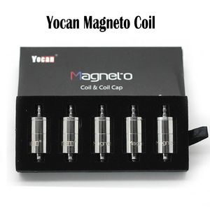 wachskappen großhandel-Yocan Magneto Spule Keramik Ersatz Wachskopf mit Magnetkappe DAB Tool Pure Fit WAP Kit Original