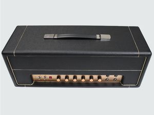 JTM45 W Vintage Cabinet Hand Wired All Tube Electric Guitar Amp Head in Black met KT66 Tube Muziekinstrumenten