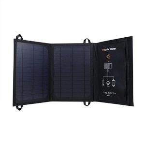 painel de bateria solar externo venda por atacado-KY W banco do poder carregador portátil do painel solar bateria externa universal