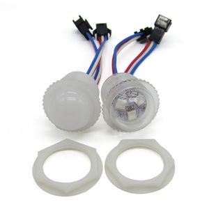 26mmピクセルフルカラーアドレス指定可能な防水スマート5050 SMD V mm LEDS UCS1903ピクセルデジタルRGB LEDモジュール電球ランプ広告照明
