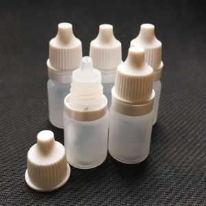 Empty ml HDPE Bottle with Tamper Evident Caps Plastic Eye Dropper Bottle E liquid Needle Bottles