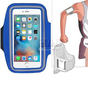iPhone XS最大防水スポーツランニングアームバンドケースワークアウトホルダーポーチ携帯電話アームバッグOPPバッグ