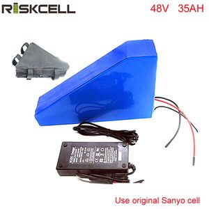 48V AH W Rechargeable lithium battery v ebike triangle battery for v bafang bbs02 bbshd mid drive motor For Sanyo Cell