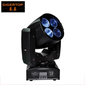 GIGERTOP SAMPLE W Mini LED Moving Head Super Beam Light Roterende Lens Prism Gobo Effect DMX Bediening CH W V V