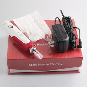 Electric Derma Pen Stämpel Auto Micro Needle Roller Anti Aging Hud Therapy Wand MyM Derma Pen