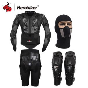 Herobiker Motocykl Body Ochrona Motocross Racing Full Body Armor Gears Krótkie spodnie Motocycle Knee Pad Motorcycle Armor