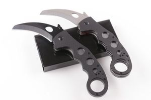 тактический ножевой коготь оптовых-Специальное предложение Нож Carambit Claw C HRC Каменный лезвие Открытый Выживание Тактические складные ножи