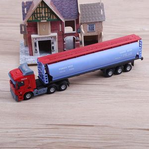 Alloy engineering Car Transport Vehicle Model Toys Simulation Alloy Container Truck Diecast Vehicles Children Educational Toy