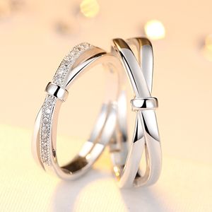 Lovers ring men and women S925 sterling silver jewelry
