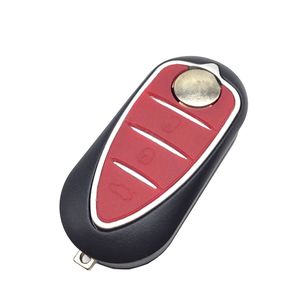 Nowy Wymiana Skrzynia Skrzynka Wstawka Składana Flip Remote Key Shell dla Alfa Romeo Mito Giululetta GTA Logo