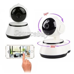 Wholesale camera rotation resale online - V380 Home Security IP Camera WiFi Video Surveillance Cam P Night Vision Motion Detection Baby Monitor P2P Camera Rotation Support TF Card