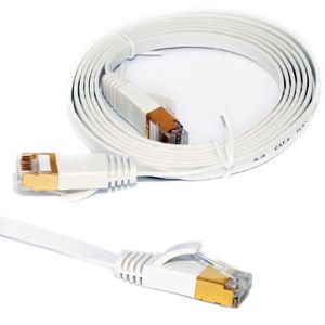 маршрутизатор кабельный шнур оптовых-RJ45 CAT6 Ethernet кабель футов плоский интернет сеть сетевой патч корды для PC компьютерный модем маршрутизатор PS4