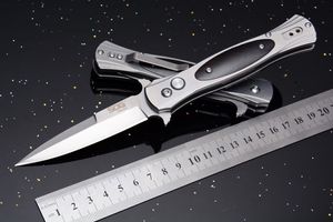 высококачественный складной нож оптовых-Высочайшее качество Fielder Auto EDC складные лопастики нож CR14MOV атласная лезвие сталь Cocobolo ручка спасательные ножи режущий инструмент